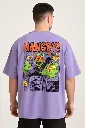 Oversized PURPLE UNISEX Cotton T-Shirt