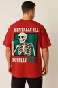 Oversized RED UNISEX Cotton T-Shirt